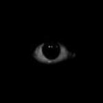 Scary Eye in dark