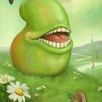 Lol wut pear | ITSA WEIRD; IT GONNA EAT YA! | image tagged in lol wut pear | made w/ Imgflip meme maker