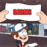 Useless Dipper | SARMS | image tagged in useless dipper | made w/ Imgflip meme maker