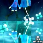 sans | WE ARE FUN; I AM THEIR PROTECTOR | image tagged in sans | made w/ Imgflip meme maker