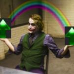 Joker Gives Upvotes