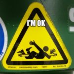 I'm ok | I'M OK | image tagged in i'm ok | made w/ Imgflip meme maker