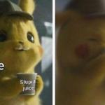 Detective Pikachu meme