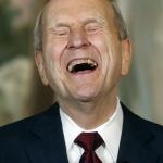 Russell Nelson laughing
