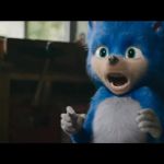 Sonic on the Movie Screams meme