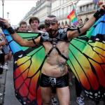 Q Anon Gay Pride Butterfly