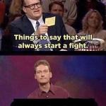 Whose line is it anyways
