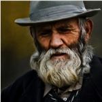 Old bearded man