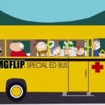 Imgflip short yellow bus