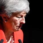 Theresa May crying meme