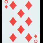 Eight in the eight of spades