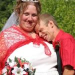 Redneck Couple | A BEAUTIFUL BRIDE; AND HER PUPPY | image tagged in redneck couple | made w/ Imgflip meme maker