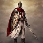 Templar christian knight