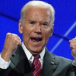 Joe Biden fists angry meme