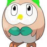 Duolingo bird but its a Rowlet | image tagged in rowlet,duolingo,duolingo bird,pokemon,drawing,help me | made w/ Imgflip meme maker