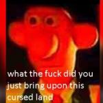 what the fuck did you just bring upon this cursed land meme