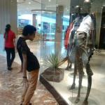 Mall Kid And Mannequin