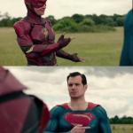 Superman Flash meme