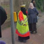 Sharia law traffic cone