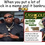 Meme Stock Bankruptcy | 🤦🏽‍♂️😭😅 | image tagged in meme stock bankruptcy | made w/ Imgflip meme maker