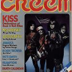 KISS on cover of Creem magazine