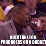 Jamaal Magloire Gatorade cup | AUTOTUNE FOR PRODUCERS ON A BUDGET | image tagged in jamaal magloire gatorade cup | made w/ Imgflip meme maker