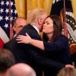 Trump Hugging Sarah