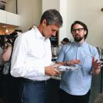 Beto O'Rourke at Methodical Coffee Greenville SC