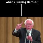 What's Burning Bernie meme