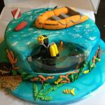 Scuba Cake