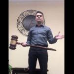 Ben Shapiro uses the Hammer of God