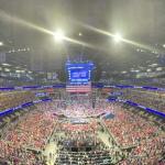 Trump crowd for re-election announcement