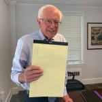 Bernie notepad