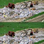Landfill Before and After meme