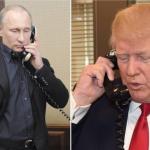 Putin and Trump on phone