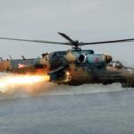 Mi–24 attack helicopter