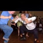 Old man dancing