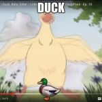 Speedo Force Pose! | DUCK; 🦆 | image tagged in speedo force pose | made w/ Imgflip meme maker