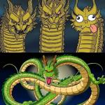 Dragon and Shenron