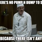 Chernobyl Supervisor | THERE'S NO PUMP N DUMP TO SEE; BECAUSE THERE ISN'T ANY | image tagged in chernobyl supervisor,bitcoin,stock market | made w/ Imgflip meme maker