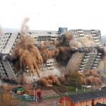 Building implosion