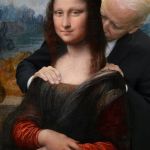 Mona Sniffee - Deviantart Week 2: a Raydog and TigerLegend 1046 event | image tagged in mona sniffee,mona lisa,creepy joe biden,deviantart week 2,raydog,tigerlegend1046 | made w/ Imgflip meme maker
