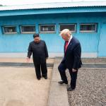 Trump Steps Over NK Border