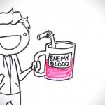 Enemy Blood... Orange Tea