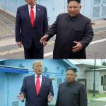 Trump & Kim Jong Un meme