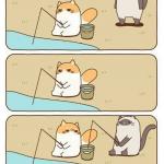 Annoyed Fishing Cat meme