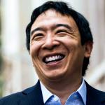 Andrew Yang Grin