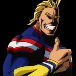 All Might - Thumbs up