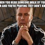 Ricky Bobby Praying Meme Generator - Imgflip