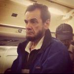 Abraham Lincoln on a plane